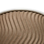 Стакан Гофрований БУРИЙ 175мл D-70 30шт в уп. - Зображення 3