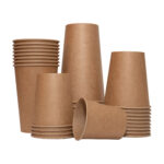 Стакан паперовий Еко Kraft 110мл 50шт в уп. - Зображення 2