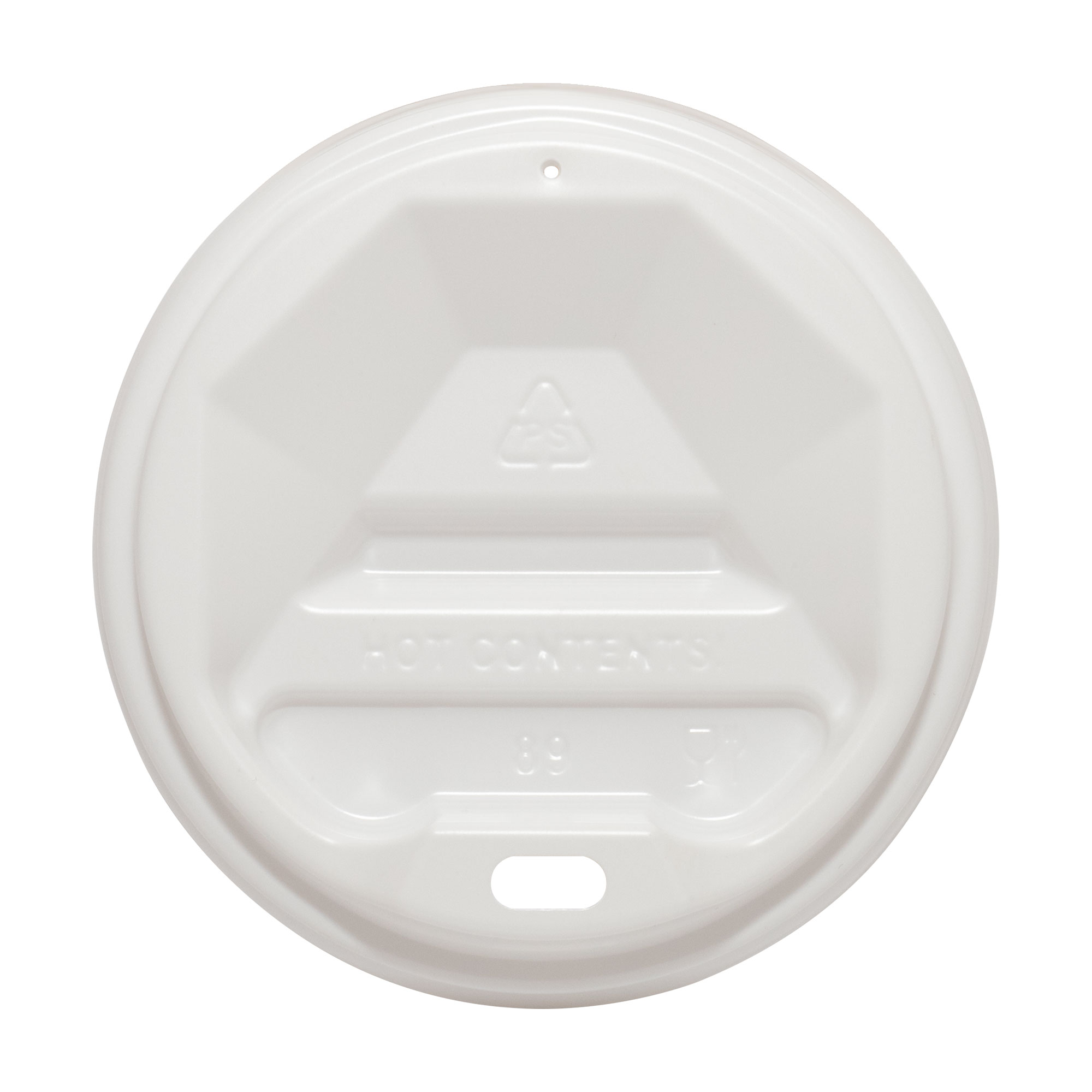 Кришка_біла_2 Кришка PS біла D-72 50шт в уп. - Зображення 1