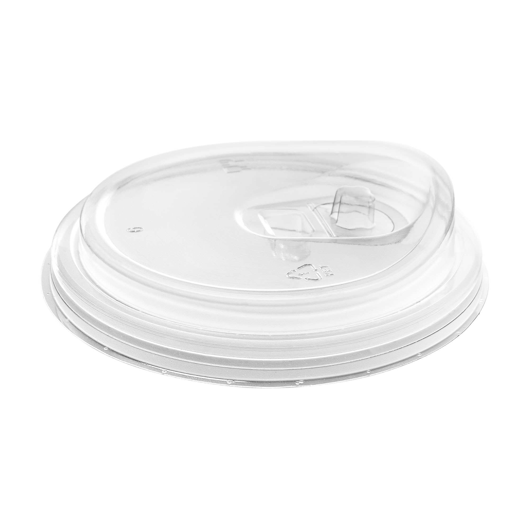 Кришка_плоска_з_кліпсою_1 Кришка плоска D-95 з кліпсою 100шт в уп. (10) - Зображення 1