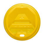 Кришка PS жовта D-80 50шт в уп. - Зображення 2