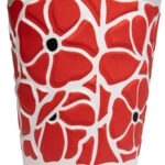 Стакан 3D "МАКИ" 250 мл D-80 30шт в уп. - Зображення 2