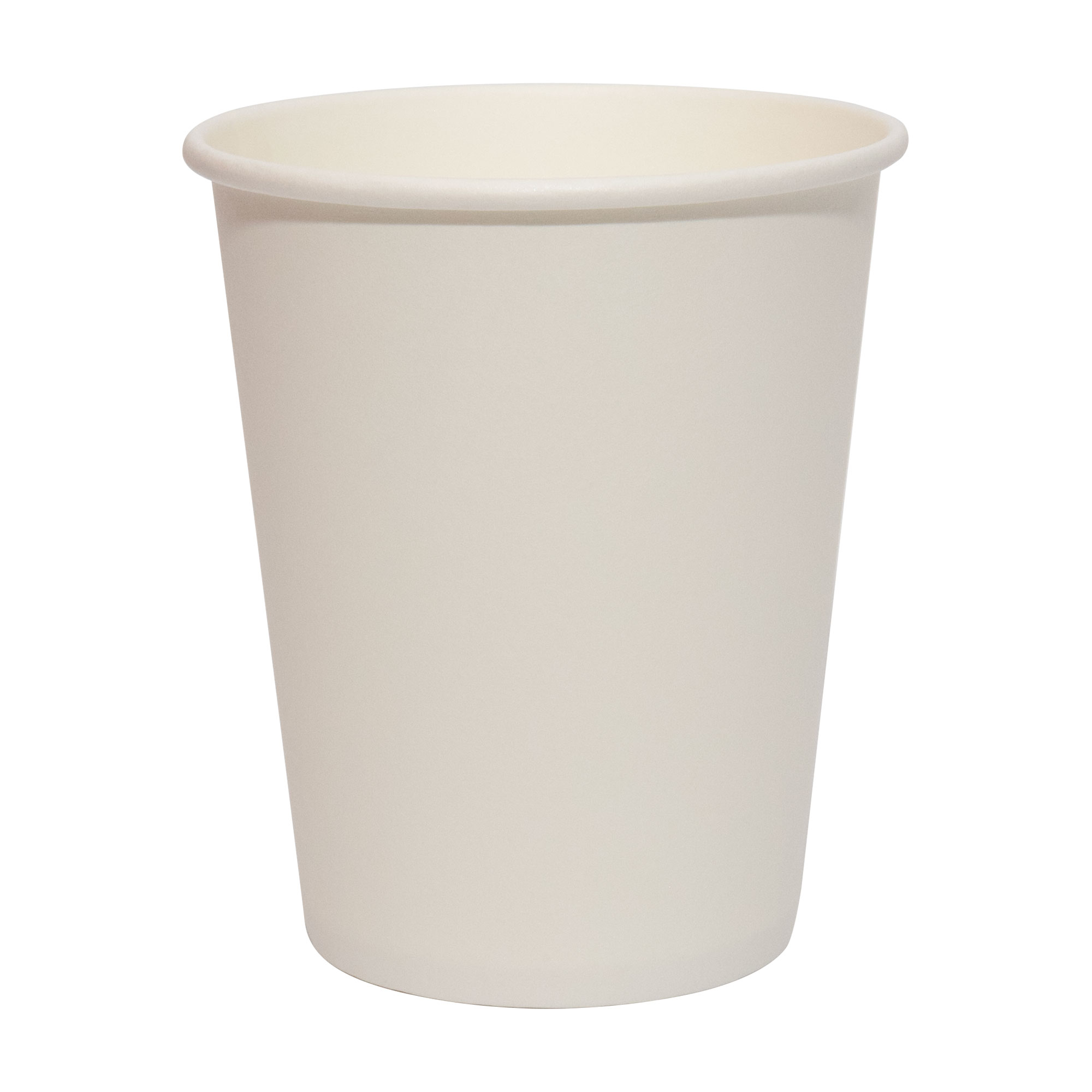 Паперовий_білий_1 Стакан паперовий білий 400 мл D-90 50шт в уп - Зображення 1