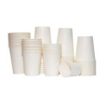 Стакан паперовий білий 400 мл D-90 50шт в уп - Зображення 2