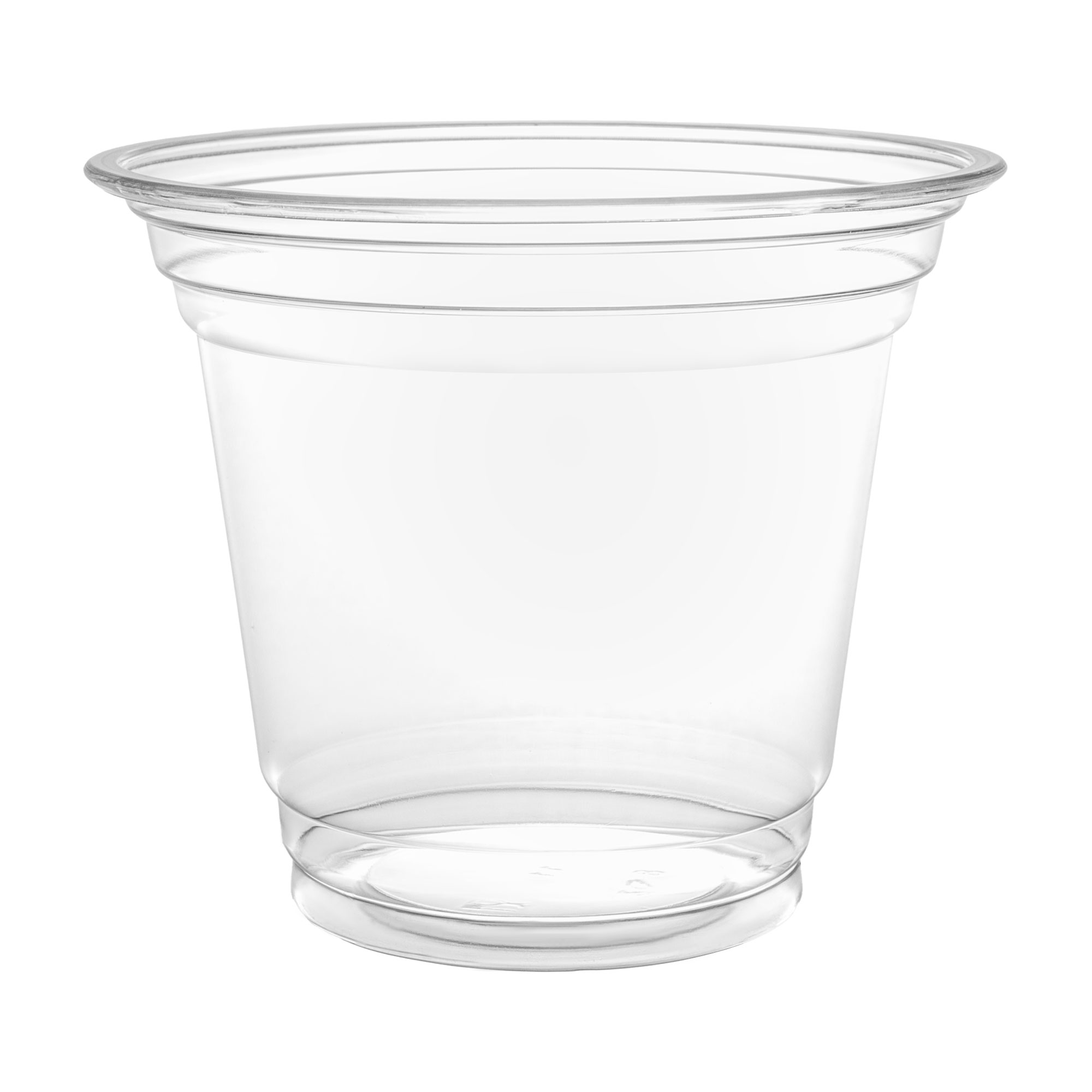Прозорий_купольний_240г_1 Стакан купольний РЕТ 8 OZ 240мл 50шт в уп (20) - Зображення 1