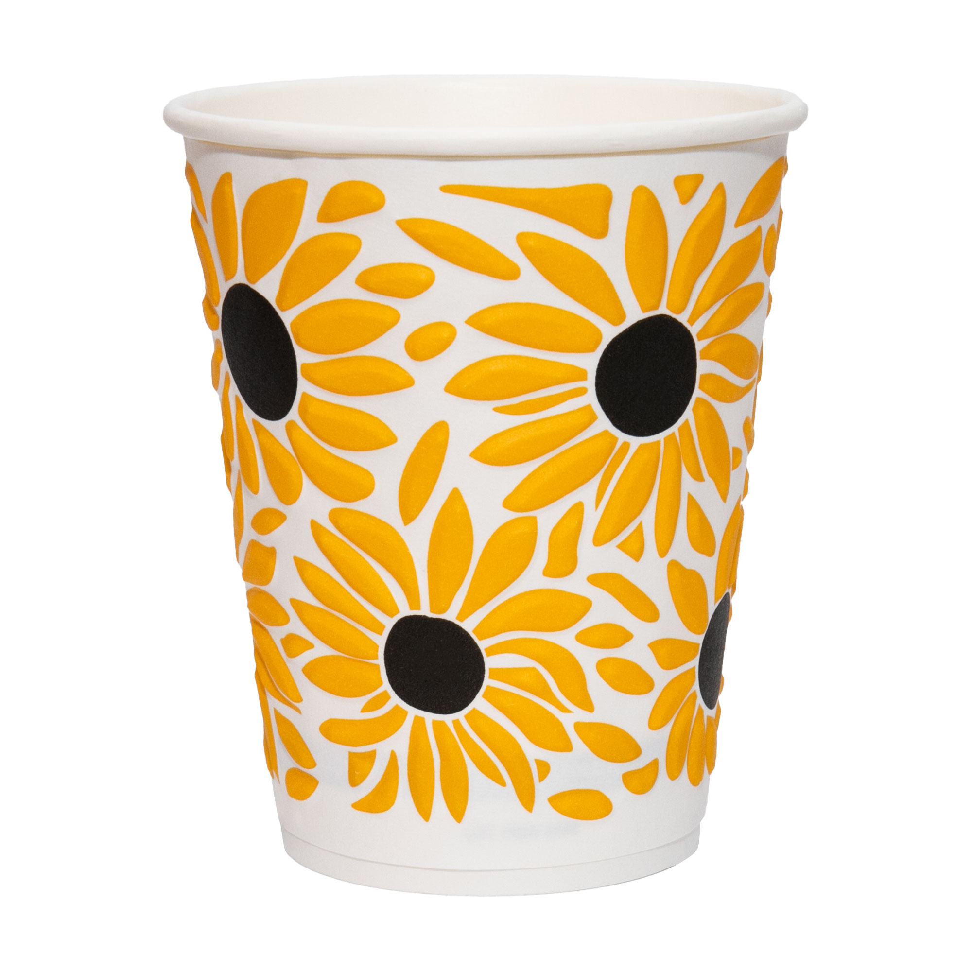 Соняшник_1 Стакан 3D "СОНЯШНИК" 350 мл D-90 25шт в уп. - Зображення 1