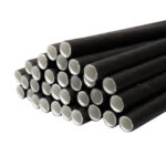 Соломка паперова чорна 100 шт в уп. (50)