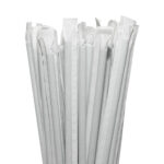 Соломка паперова чорна у паперовій упаковці 100шт. в уп. (30) - Зображення 4