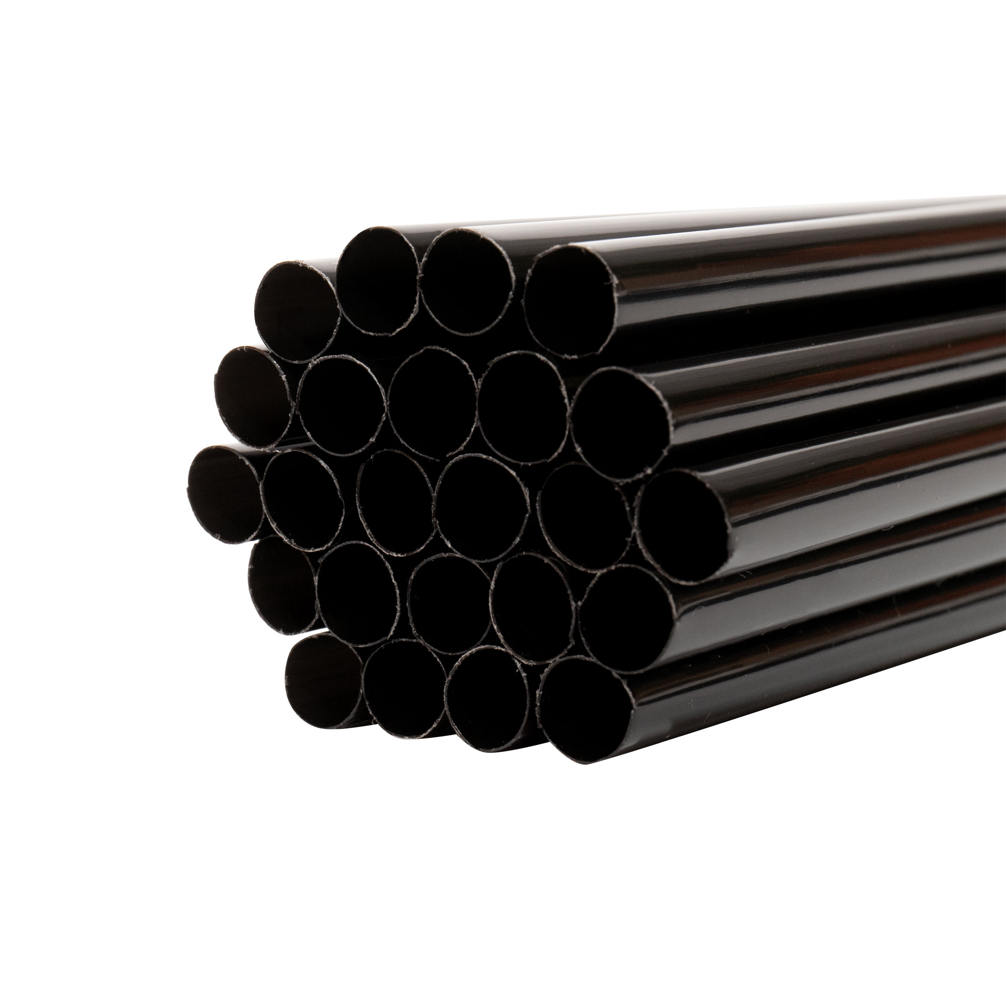 Трубочки_пластик_чорні_упаковка_3 Соломка - фреш чорна 7/21 500шт в уп. (15) - Зображення 1