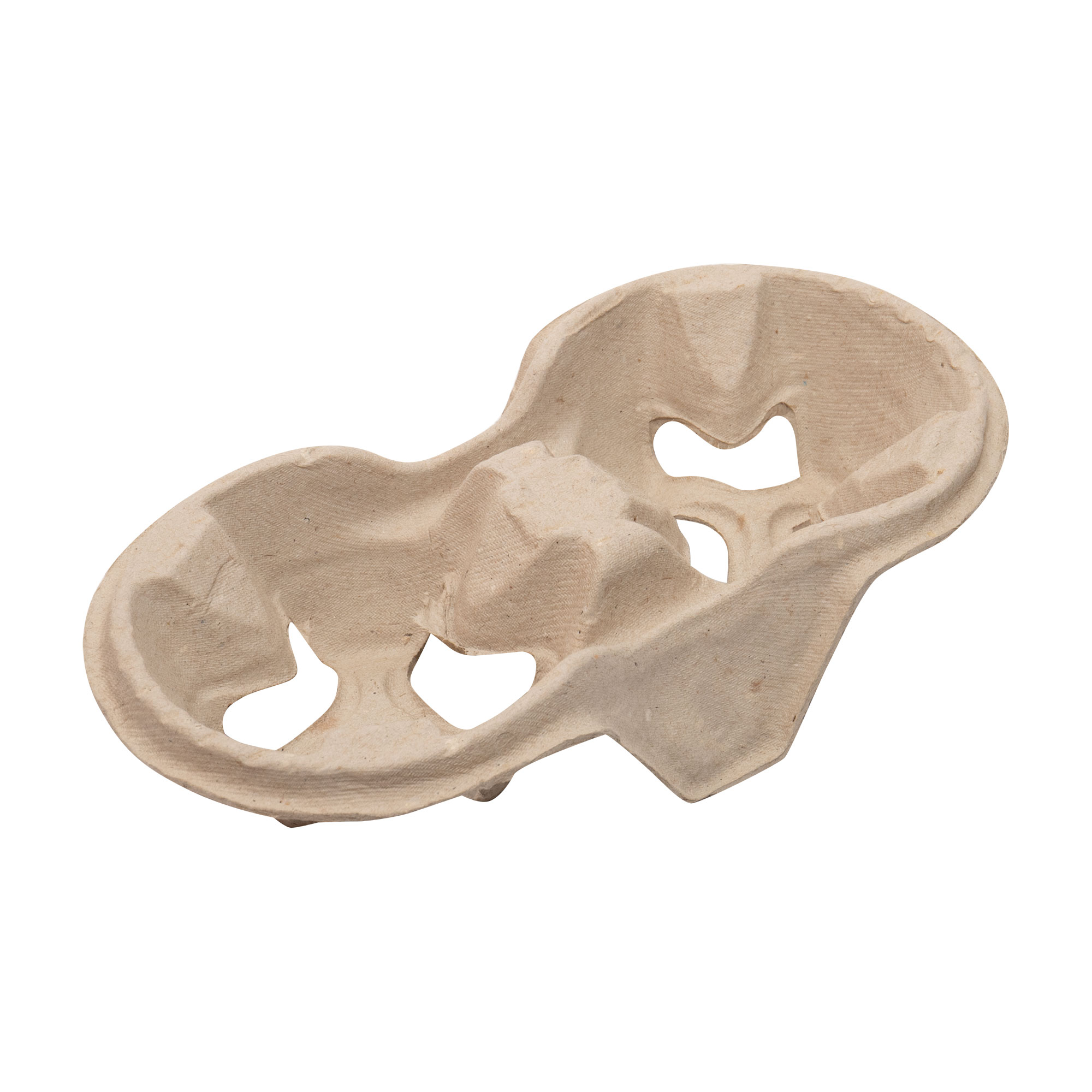 Тримач_2_стакани_1 Тримач для 2-х стаканів 110шт в уп. - Зображення 1