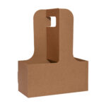 Кейс-холдер для стаканів на 2 секції крафт 200 шт в уп. - Зображення 2