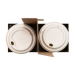 Кейс-холдер для стаканів на 2 секції крафт 200 шт в уп. - Зображення 4